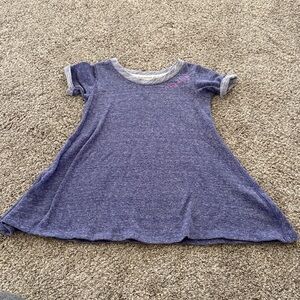 Embroidered “Molly” Purple Tunic Top Dress